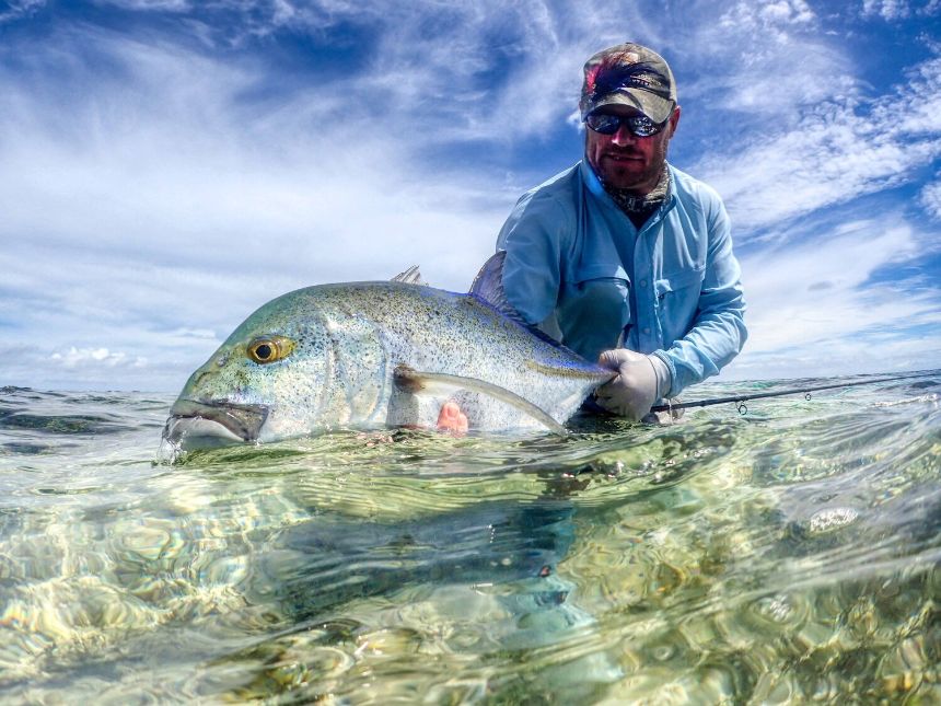 FLY FISHING FOR GIANT TREVALLY