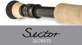 Scott Sector 9' #12 4pc Rod