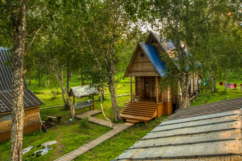 Zendzur Hot Springs Lodge, Kamchatka Russia